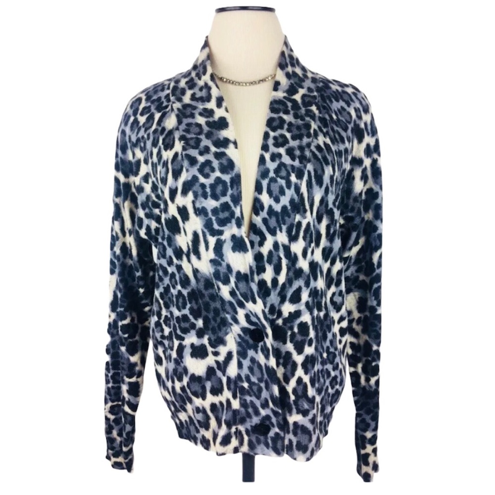 {Chico’s} Silk Blend Wild Sadie Cardigan Sweater